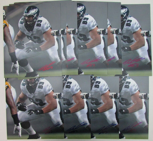 Lot of 42 Danny Watkins Philadelphia Eagles Signed/Autographed 8x10 Photo 157578