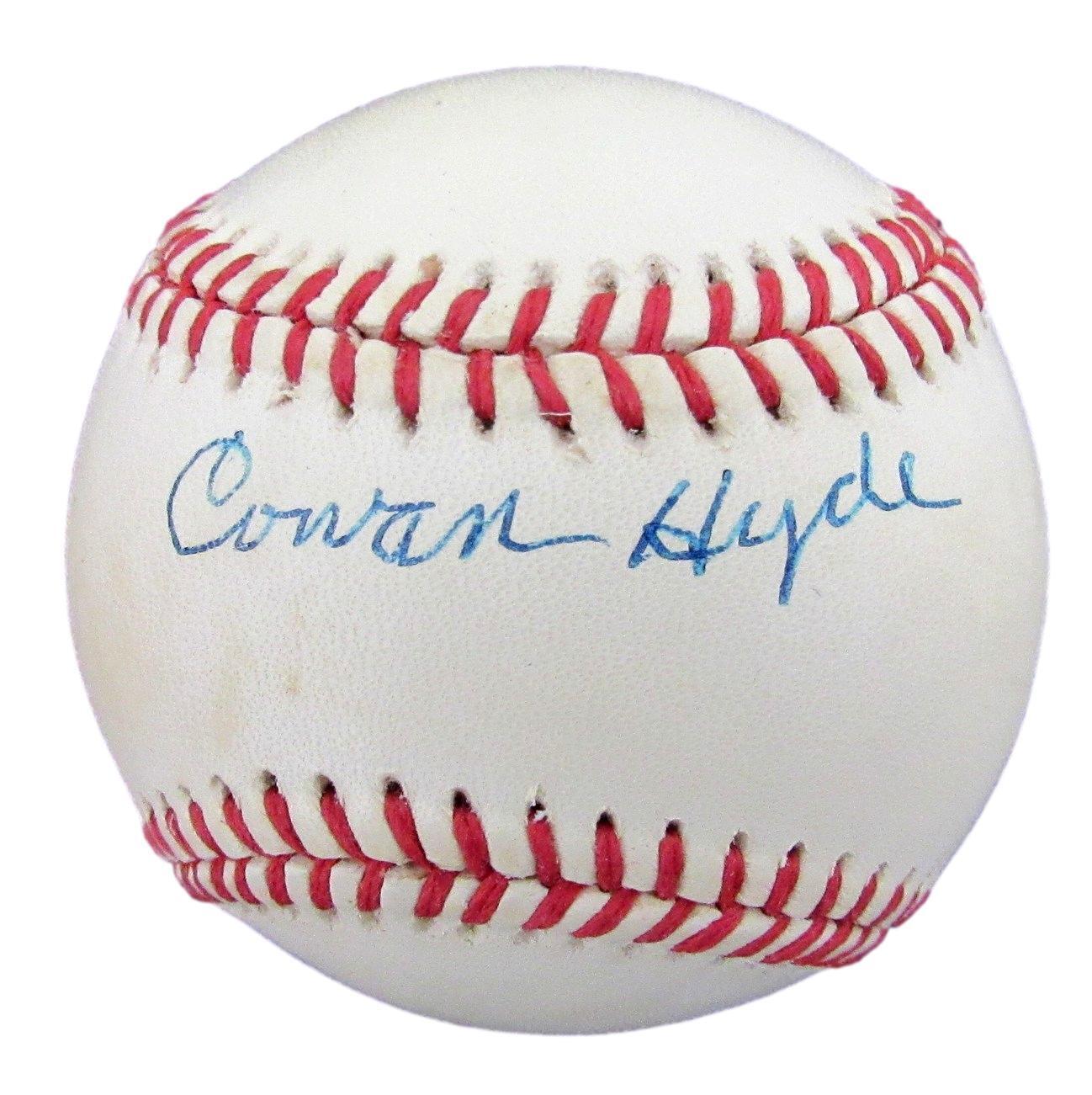 Cowan Hyde Autographed ONL Baseball Negro League Memphis Red Sox JSA 180138
