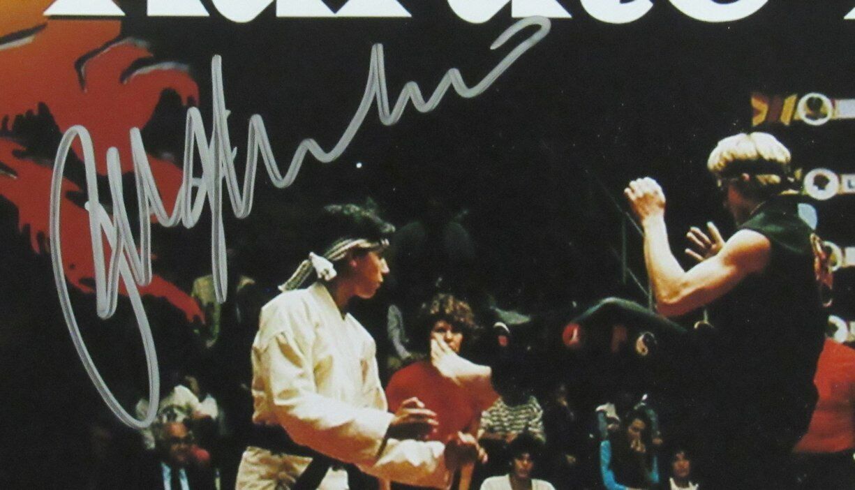 Ralph Macchio Signed/Autographed "Karate Kid" 11x14 Photo JSA 166207