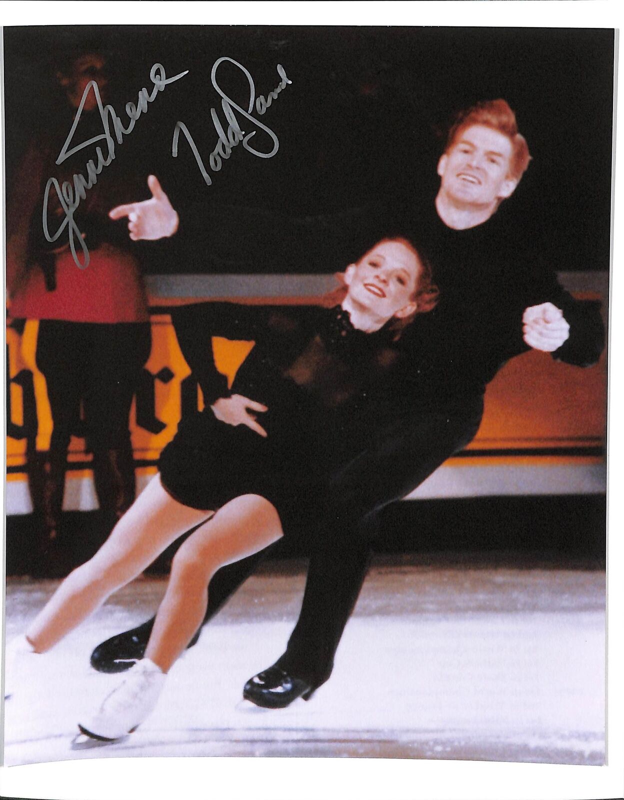 Jenni Meno/Todd Sand US Pairs Figure Skating HOF Signed 8x10 Photo 170789