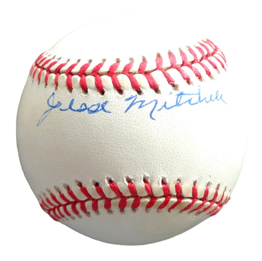 Jessie Mitchell Signed ONL Baseball Negro League Birmingham Black Barons PSA/DNA