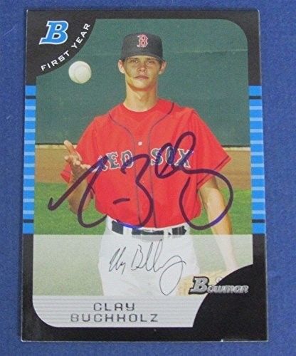 Clay Buchholz Red Sox Signed/Autographed 2005 Bowman Baseball Card #BDP81 123807