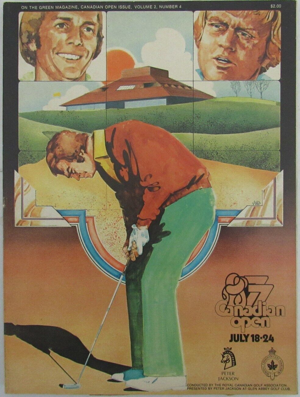 July 1977 On the Green Canadian Open Program Nicklaus July 18-24 159331