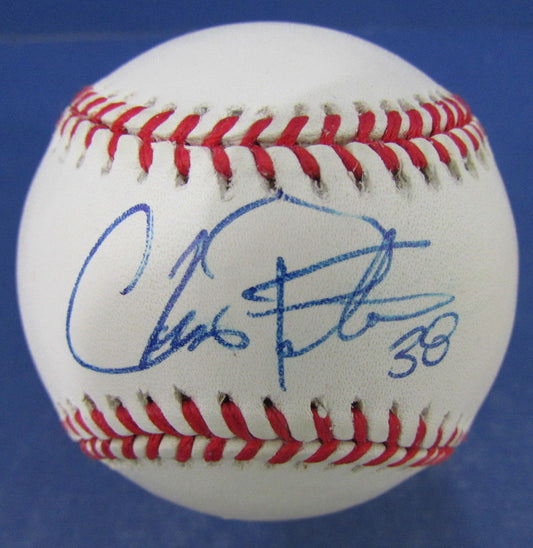 Chris Peters Pittsburgh Pirates Signed/Autographed ONL Baseball 127260