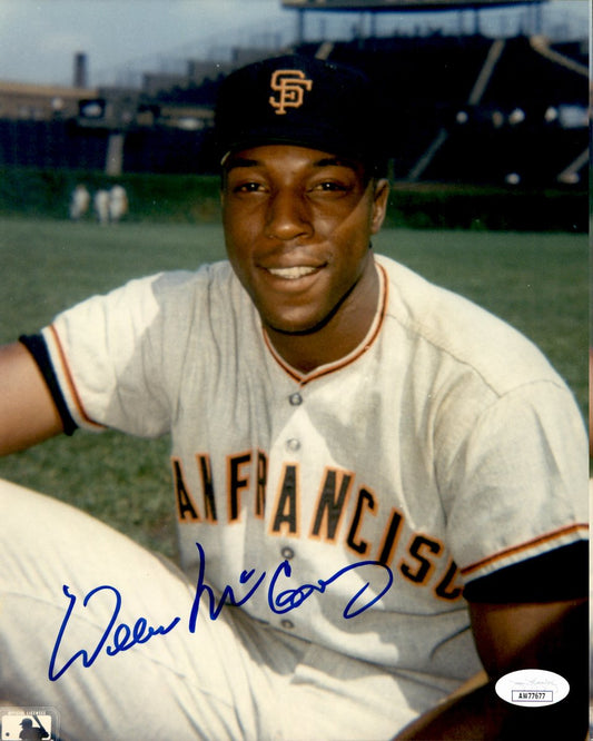 Willie McCovey HOF Signed/Autographed 8x10 Photo San Francisco Giants JSA 191215