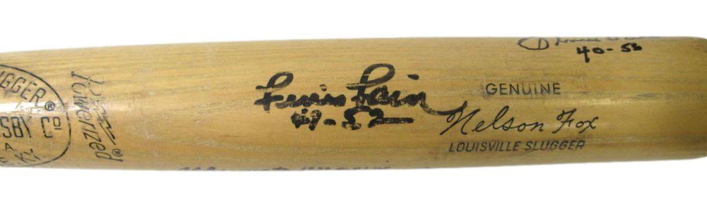 Philadelphia Athletics 1940s Multi-Signed 35" Vintage Wood Baseball Bat 170717