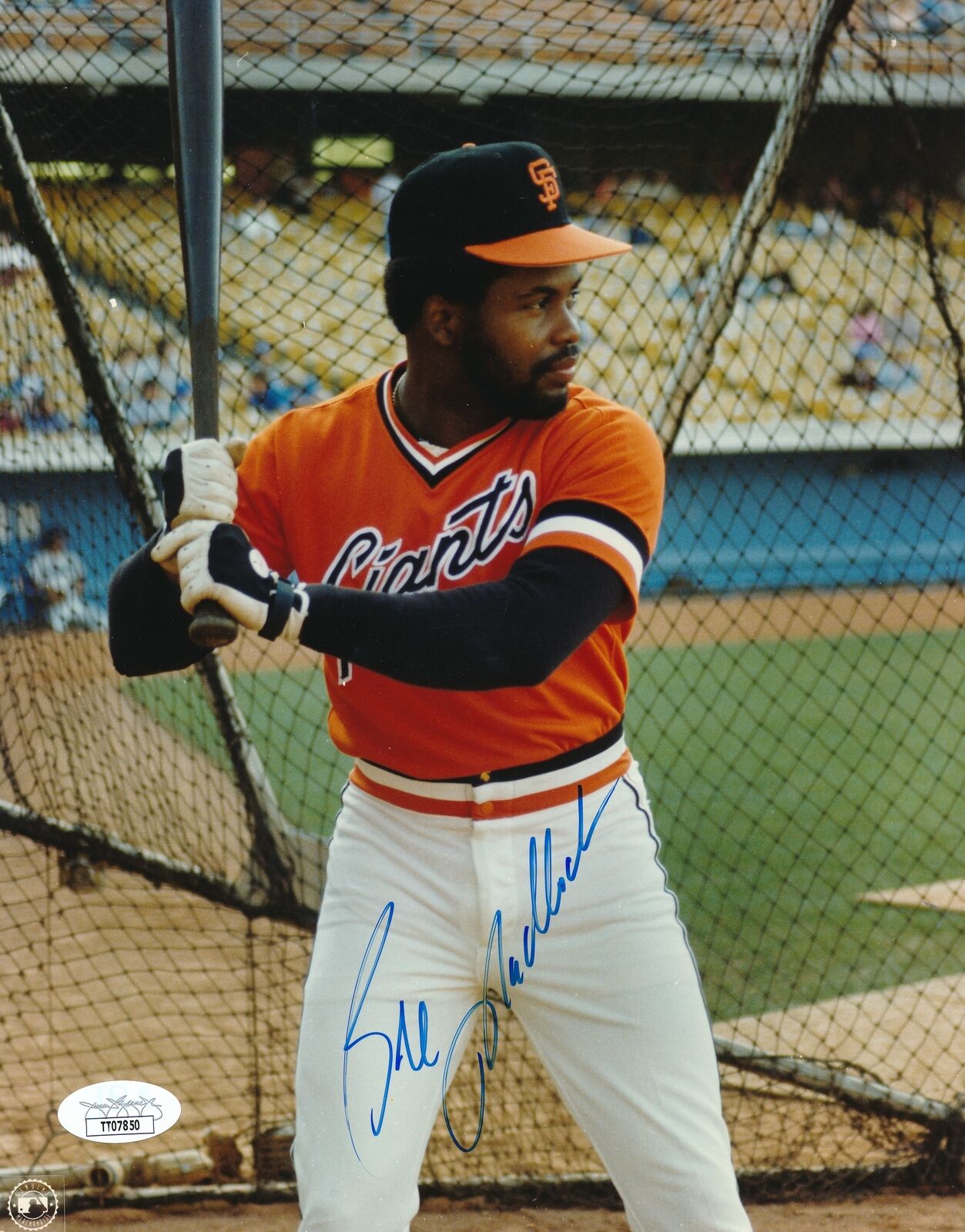 Bill Madlock San Francisco Giants Signed/Autographed 8x10 Photo JSA 165008