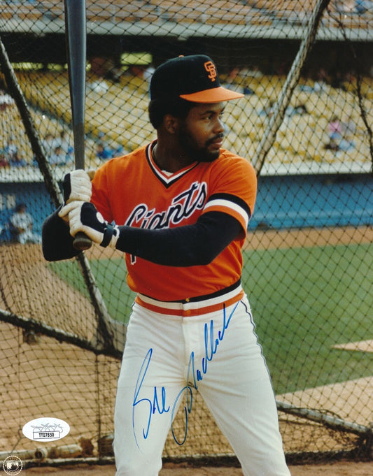 Bill Madlock San Francisco Giants Signed/Autographed 8x10 Photo JSA 165008