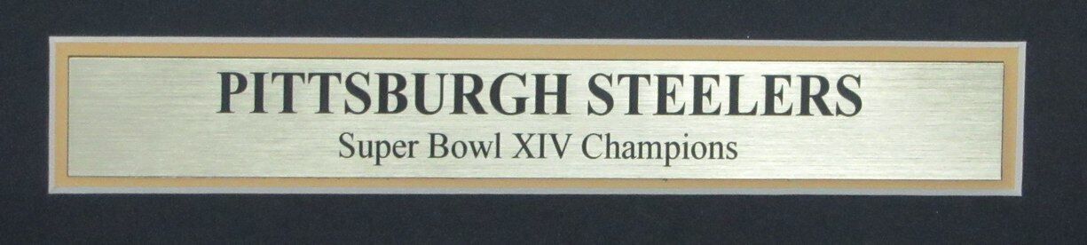 Pittsburgh Post Newspaper 1980 Steelers Super Bowl XIV Champs Framed 165890