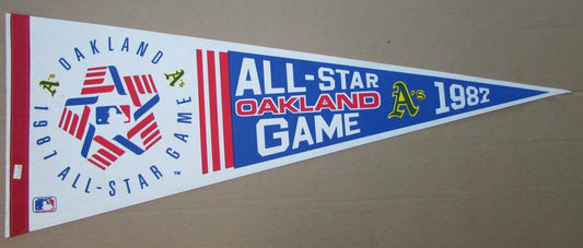 1987 All-Star Game in Oakland 12X30 inch Pennant 155513