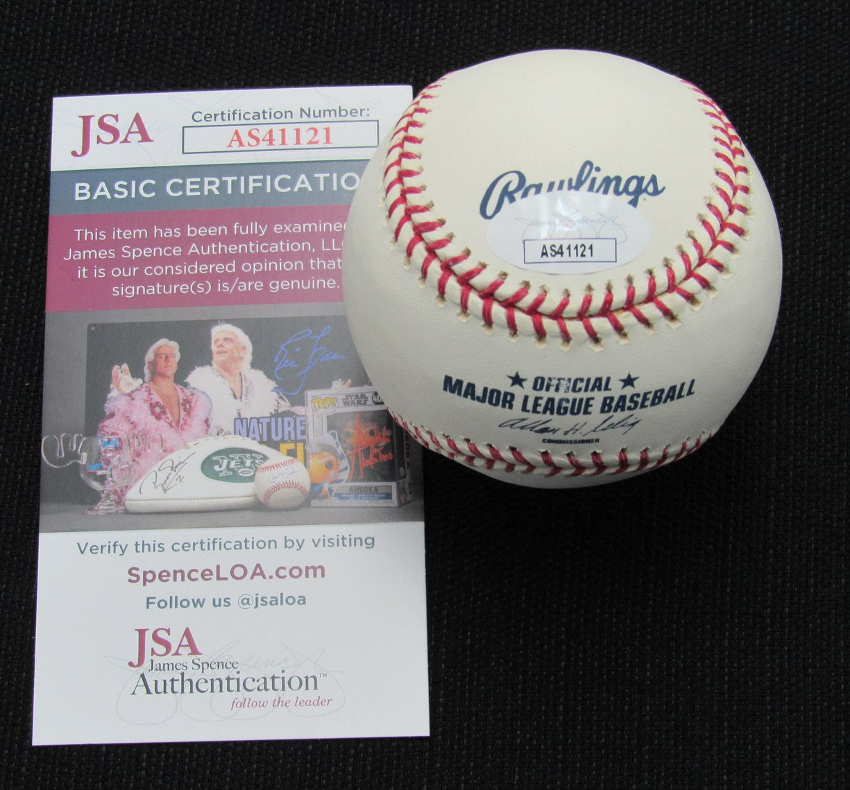 Bert Campaneris Signed/Auto Yankees 100th OML Baseball JSA 186790