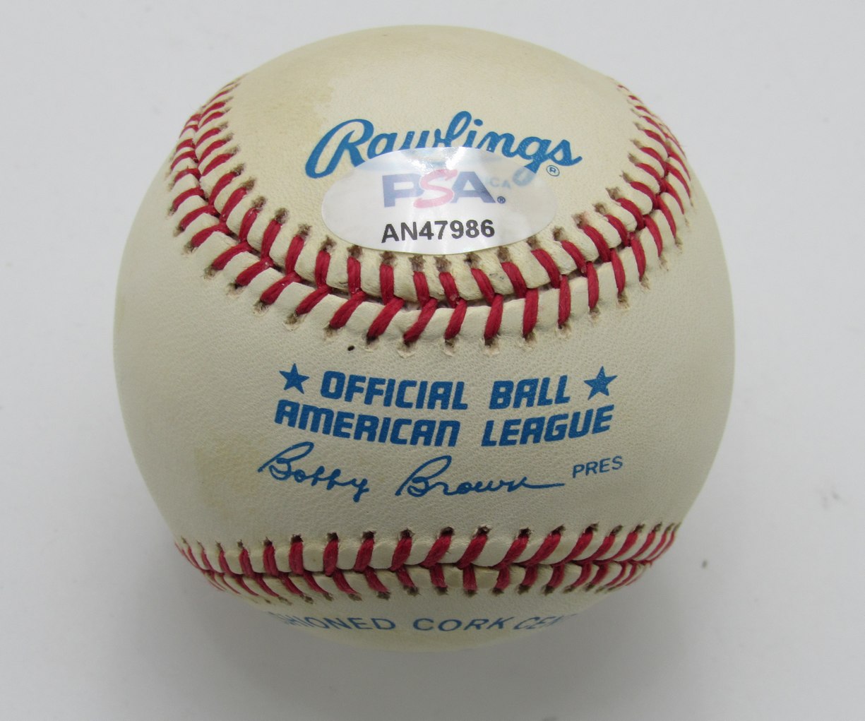 Luis Aparicio HOF Signed/Autographed OAL Baseball White Sox PSA/DNA 191649
