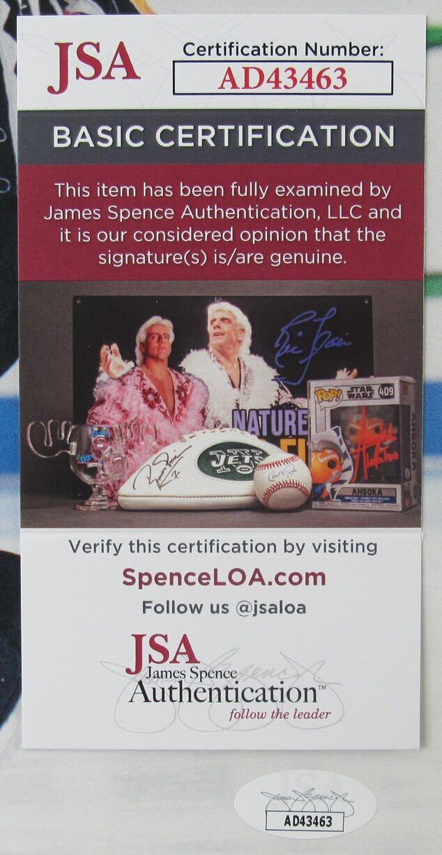 Todd Eldredge Autographed 8x10 Magazine Photo Olympic USA Figure Skating JSA