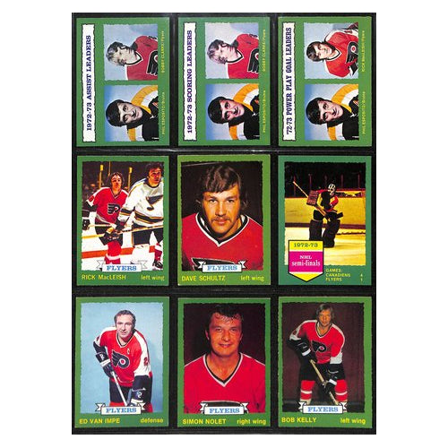 Lot of (18) 1973-74 O-Pee-Chee OPC Hockey Flyers Cards 192476