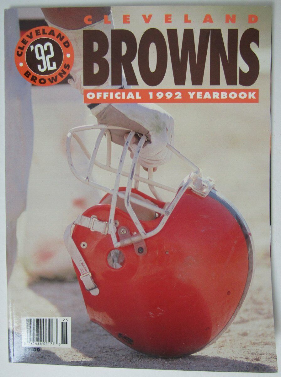 1992 Cleveland Browns NFL Football Official Team Yearbook 146099