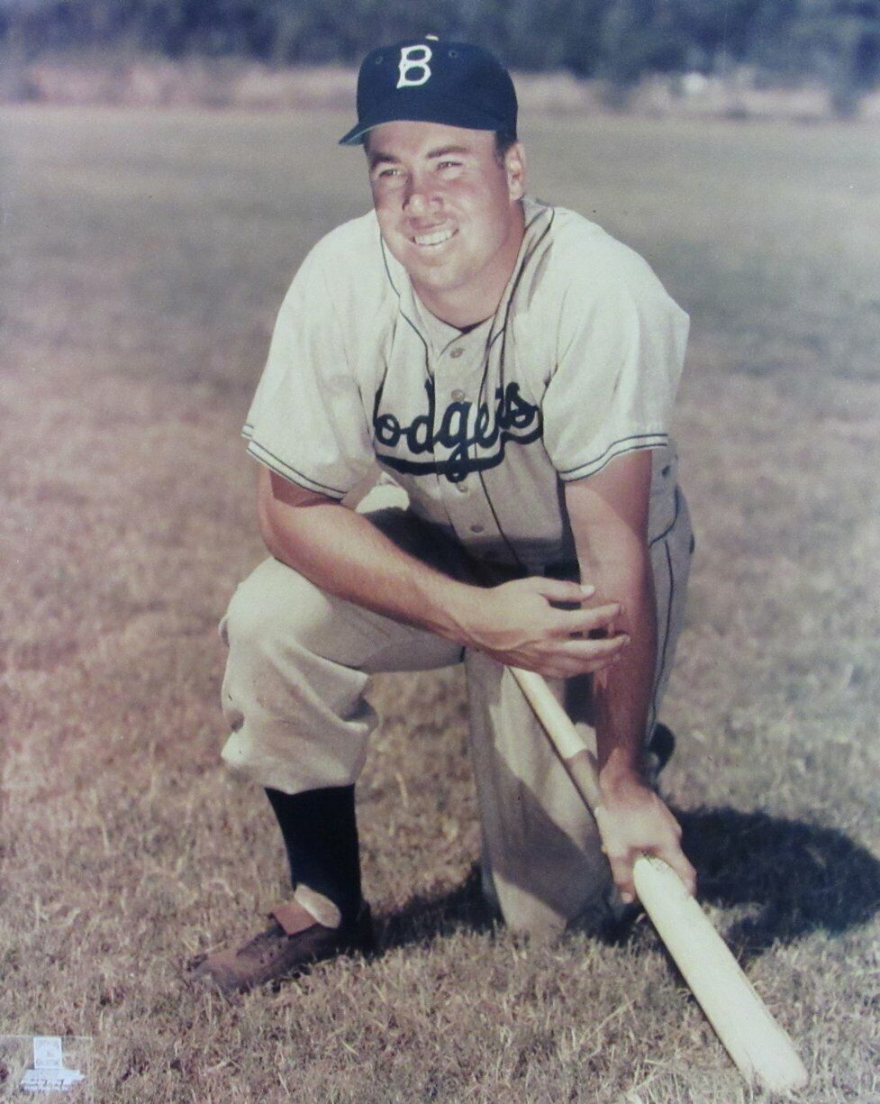 Duke Snider HOF Brooklyn Dodgers Unsigned 16x20 Photo 162770