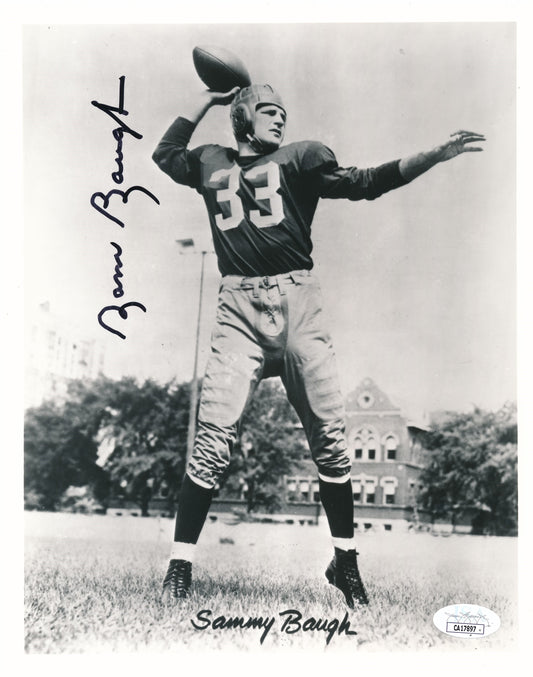 Sammy Baugh HOF Signed/Auto 8x10 Photo Washington Redskins JSA 192962