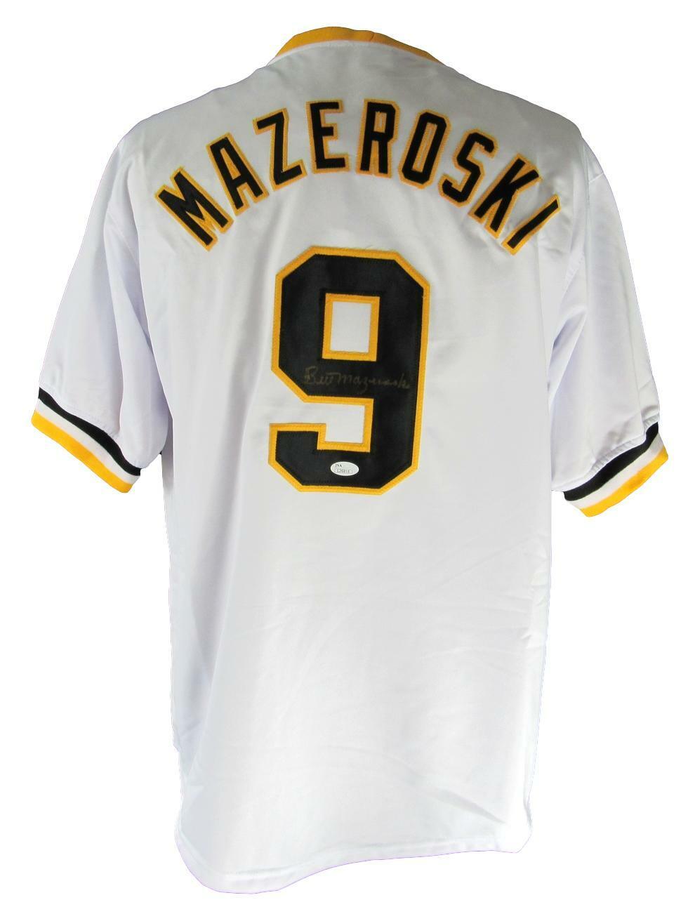 Bill Mazeroski HOF Signed/Autographed Pirates HOF Jersey JSA 159670