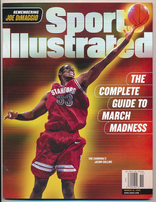 March 15, 1999 Jason Collins Sports Illustrated NO LABEL Newsstand Stanford