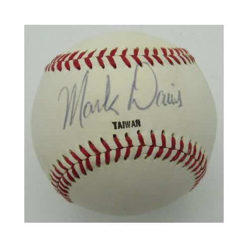 Mark Davis Kansas City Royals Signed/Autographed Royals Baseball PASS 159259