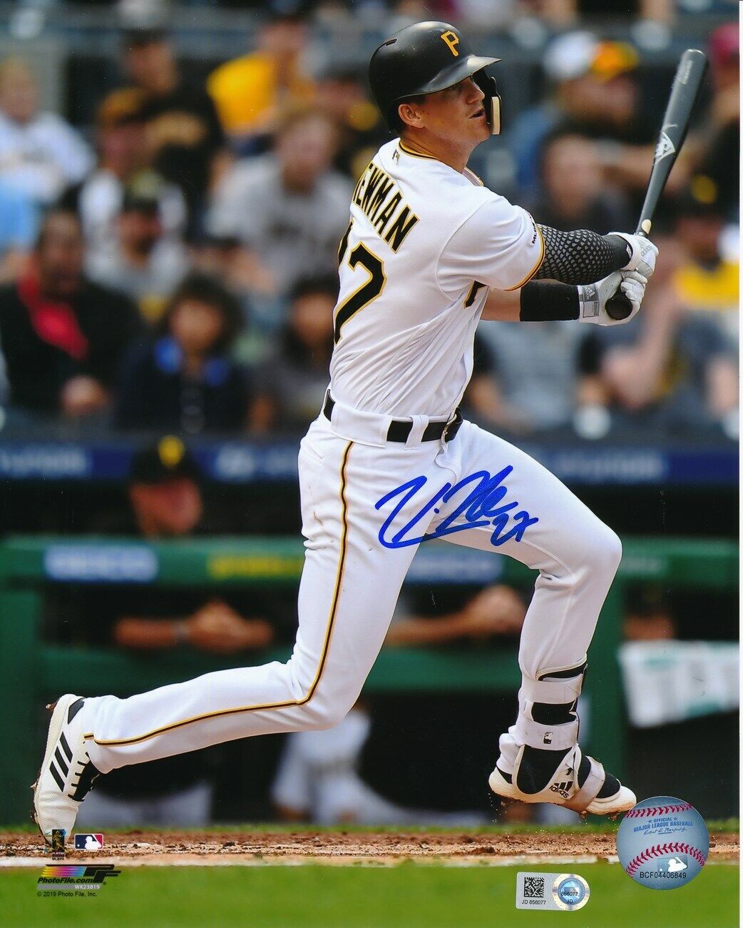 Kevin Newman Pirates Signed/Autographed 8x10 Photo MLB Hologram 148346