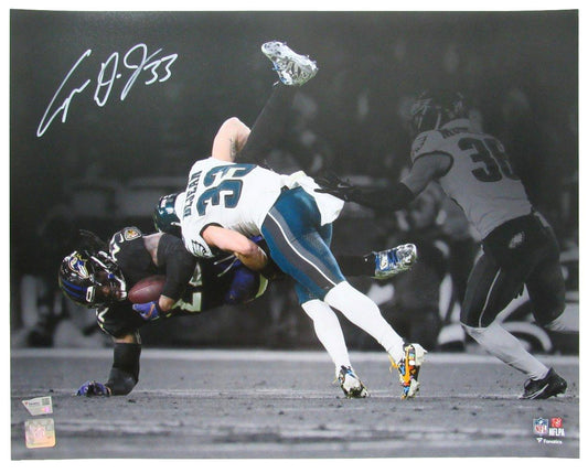 Cooper DeJean Autographed 16x20 Photo Philadelphia Eagles Fanatics 193035