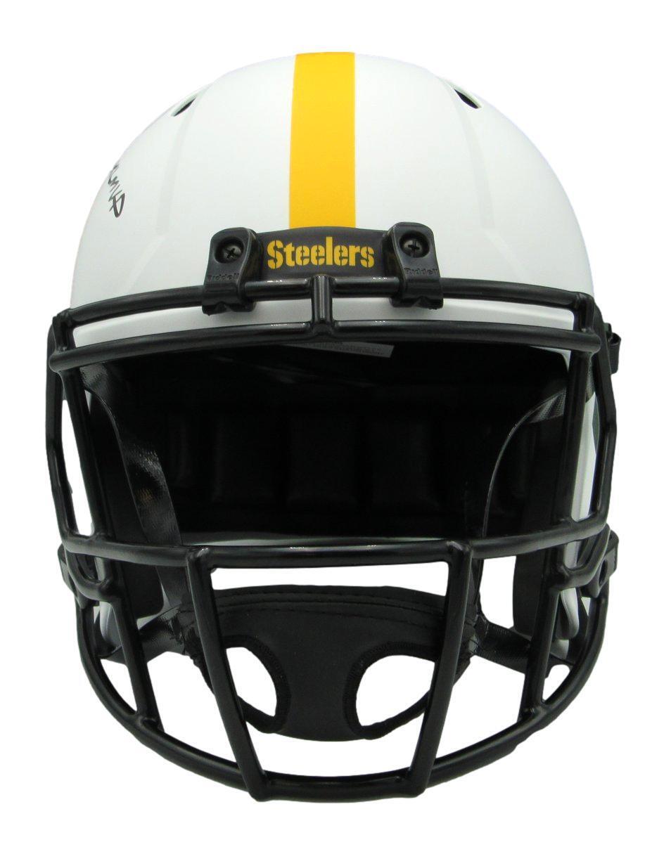 Hines Ward Signed/Inscr Steelers Lunar Eclipse Rep Full Size Helmet JSA 161910