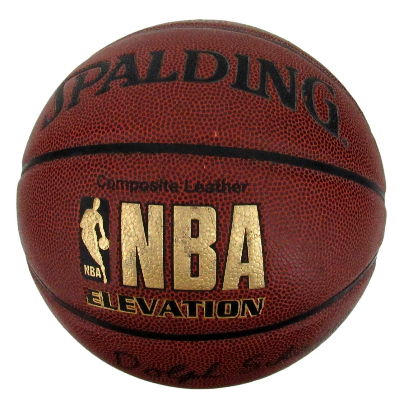 Dolph Schayes HOF Nationals Signed Spalding NBA Basketball JSA 159494