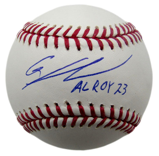 Gunnar Henderson Signed/Inscribed Rawlings OML Baseball Orioles Beckett 190489