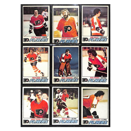 Lot of (12) 1977-78 O-Pee-Chee OPC Hockey Flyers Cards 192481