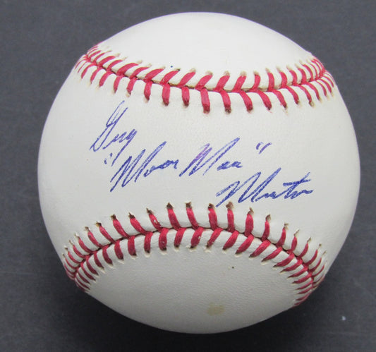 Greg Minton Signed/Autographed OML Baseball San Francisco Giants JSA 189846