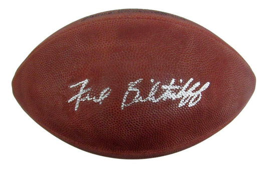 Fred Biletnikoff Signed/Autographed Raiders Wilson NFL Football JSA 149939