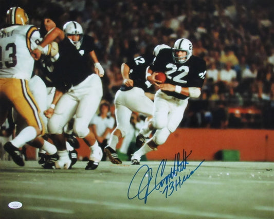 John Cappelletti Autographed/Inscribed 16x20 Photo Penn State JSA 184748