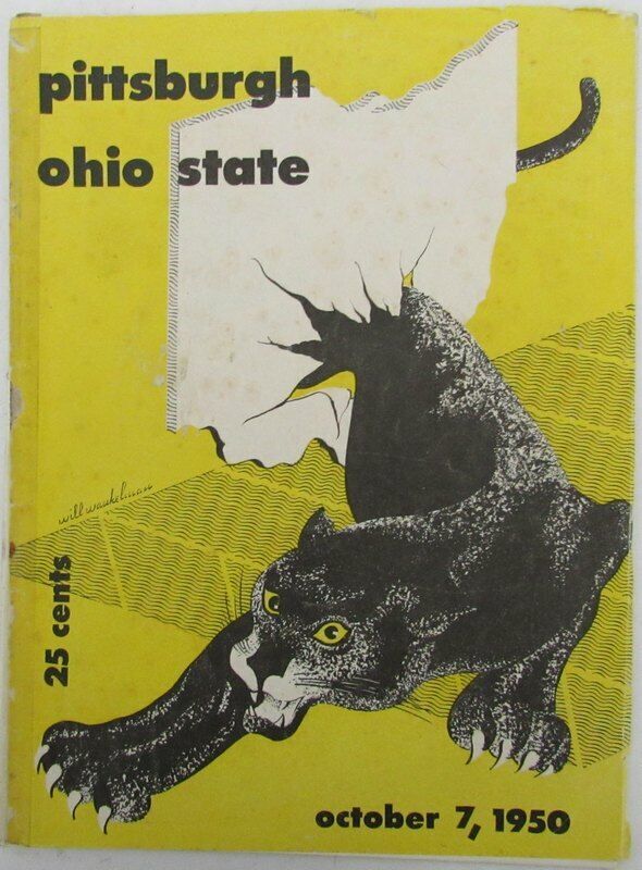 1950 Pittsburgh vs. Ohio State College Football Program 143555