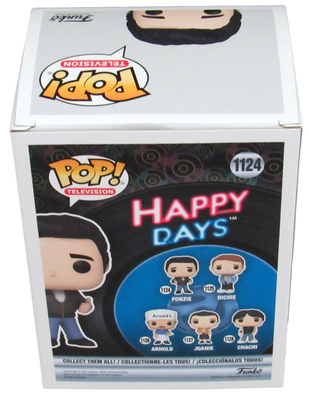 Henry Winkler "Fonzie - Happy Days" Signed Funko Pop! #1124 Figurine JSA 165406