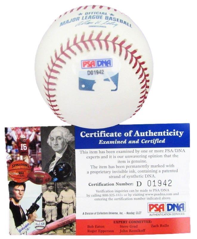 Kris Benson Autographed OML Baseball Pittsburgh Pirates PSA/DNA 182391