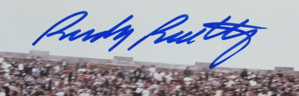 Rudy Ruettiger Autographed 8x10 Photo Notre Dame PSA/DNA