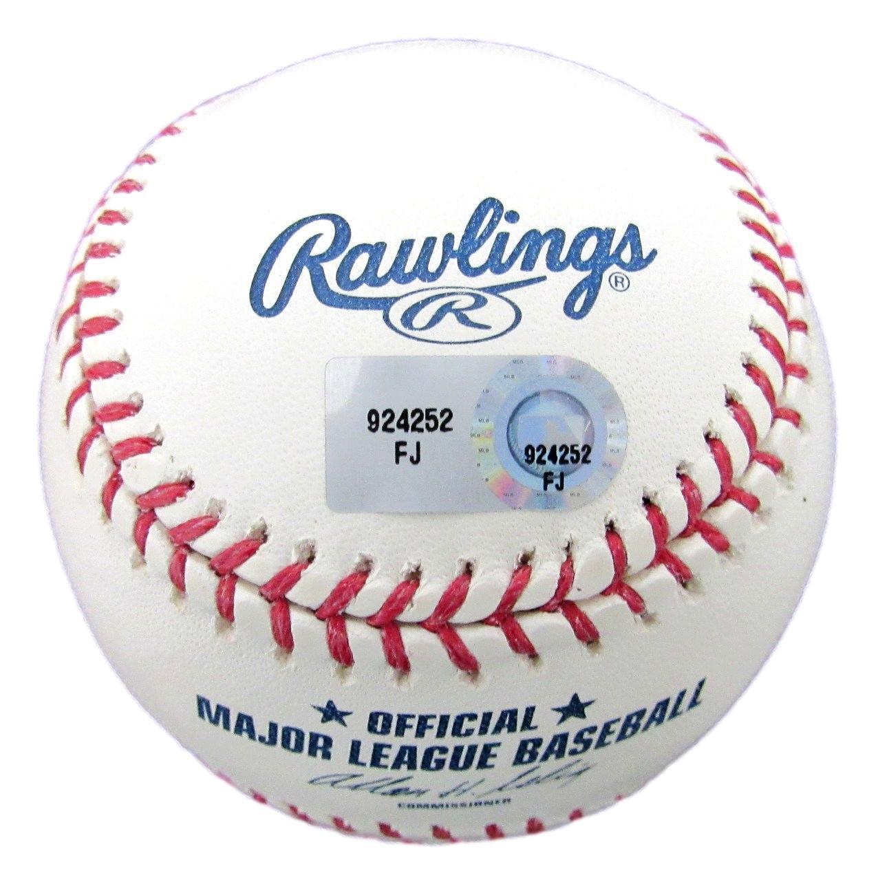 Jack Hannahan Autographed OML Baseball Cleveland Indians MLB Hologram 179993
