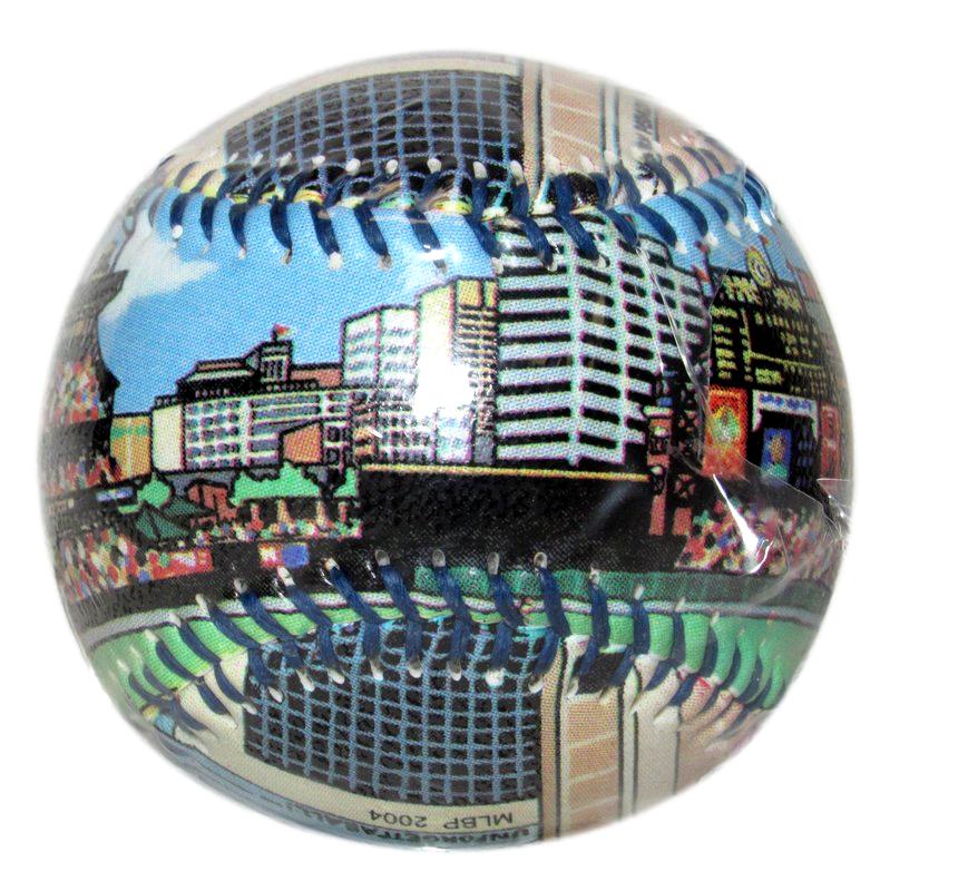 Baltimore Orioles Camden Yards Unforgettaball Artwork Baseball