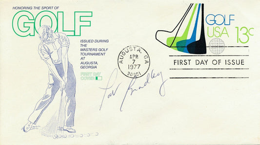 Pat Bradley PGA Signed First Day Cover Envelope HOF Masters at Augusta 145346