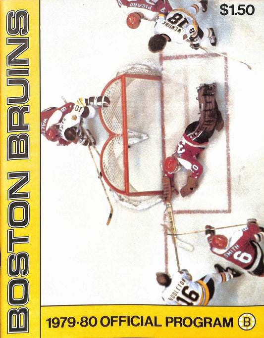 1979-80 Boston Bruins vs. Toronto Maple Leafs Hockey Program 179641