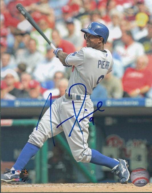 Juan Pierre Signed/Autographed Dodgers 8X10 Photo 128667