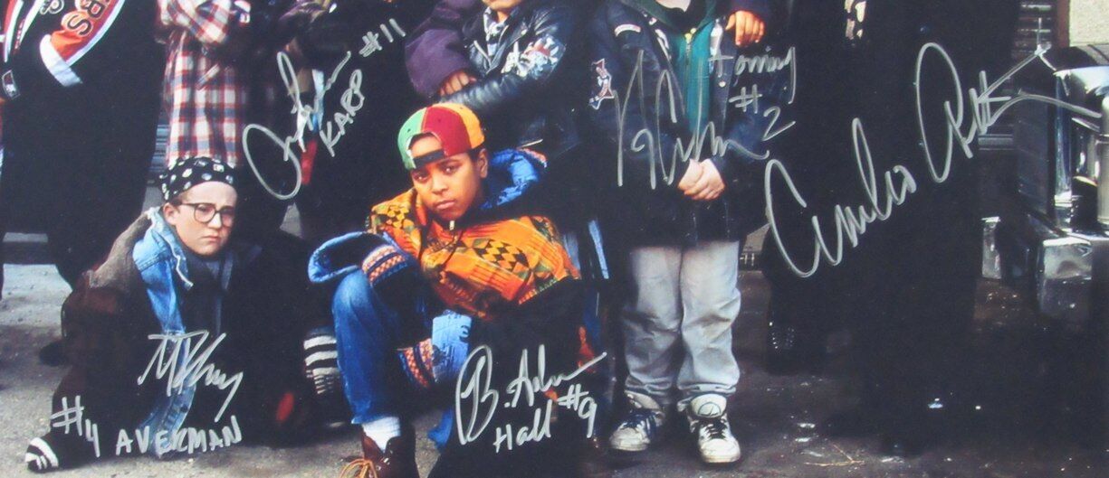 The Mighty Ducks Movie Signed  10 Cast w/ ESTEVEZ 16x20 Photo Framed JSA 166698