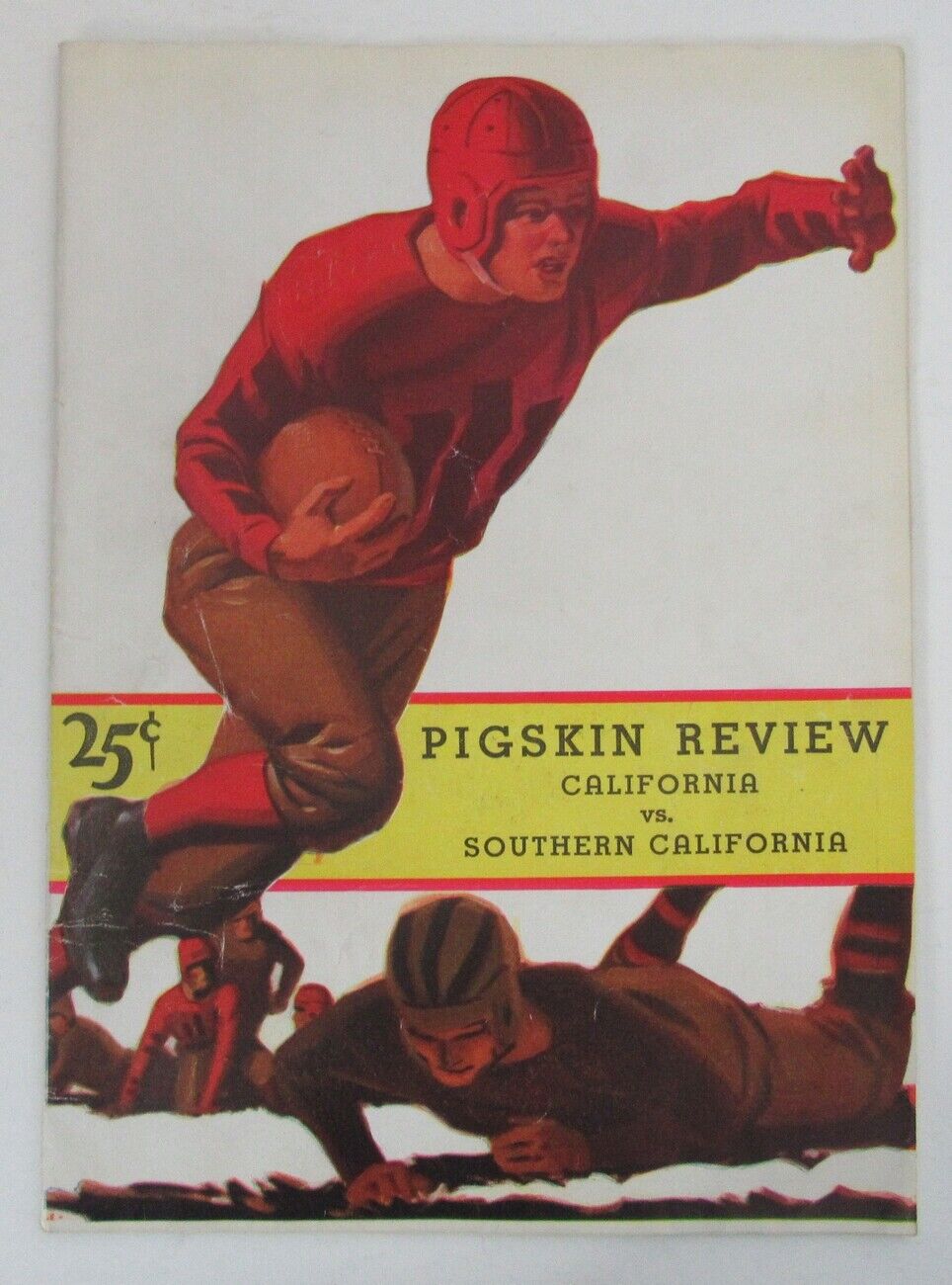 1934 California vs. Southern California USC College Football Game Program 151844