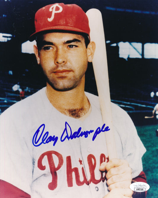 Clay Dalrymple Autographed 8x10 Photo Philadelphia Phillies JSA 181935