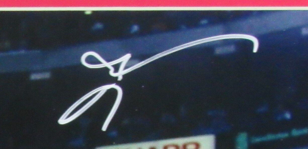 Allen Iverson HOF Autographed 16x20 Photo Philadelphia 76ers Framed PSA/DNA 4509