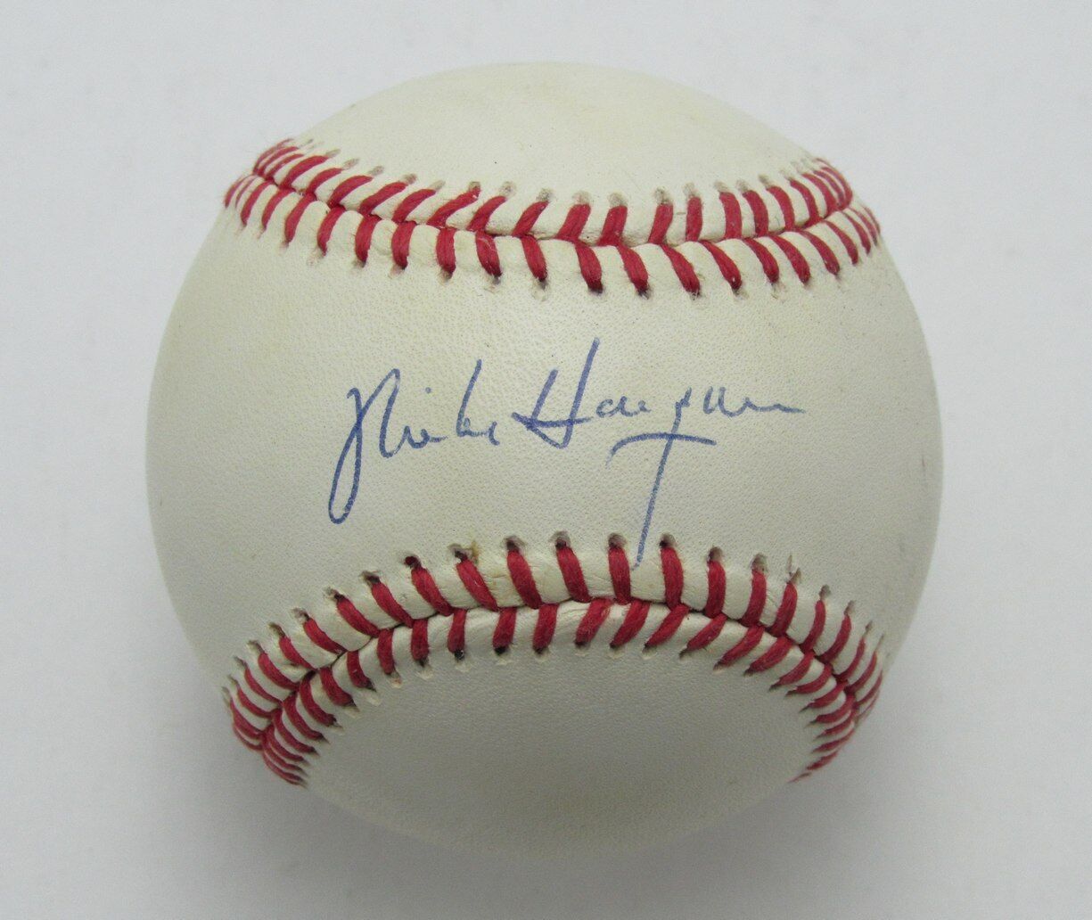 Mike Hargrove Autographed Rawlings OAL Baseball Cleveland Indians