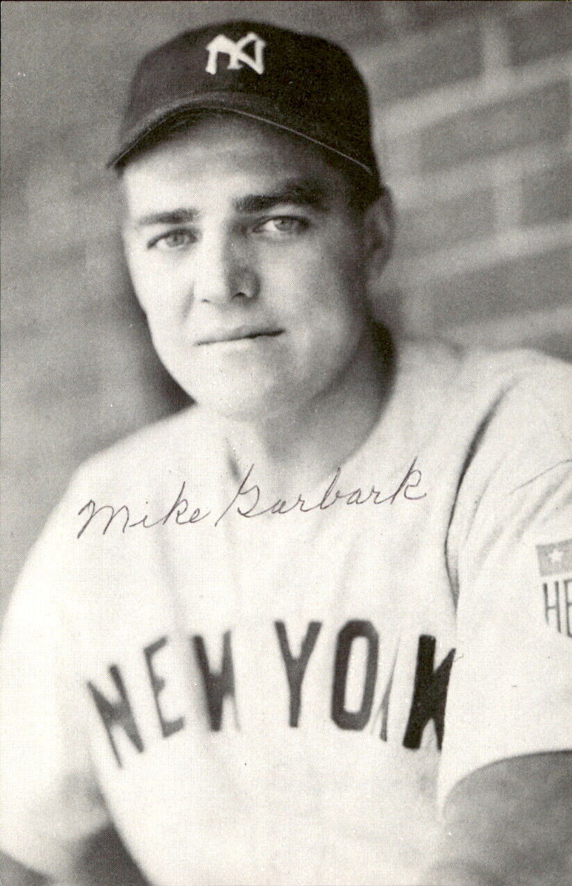 Mark Garbark New York Yankees d. 1994 Signed/Auto 3x5  Photo 178244