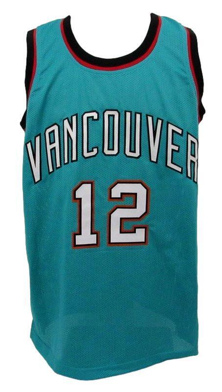 Ja Morant Autographed Teal Custom Basketball Jersey Vancouver Beckett