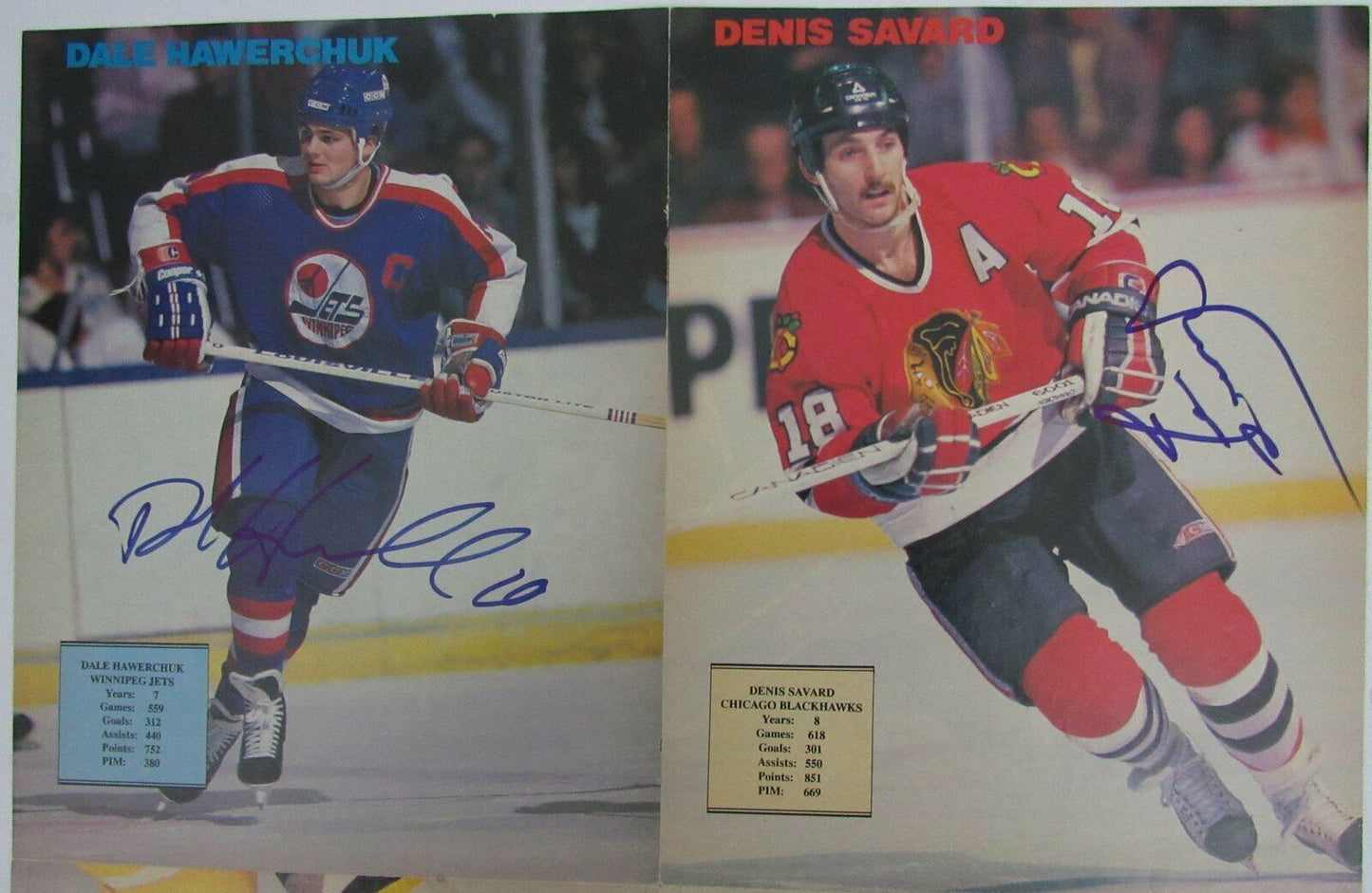 GRETZKY, LEMIEUX + 4 HOFers  Multi-Signed POSTER  Insert (signed by 6) Beckett